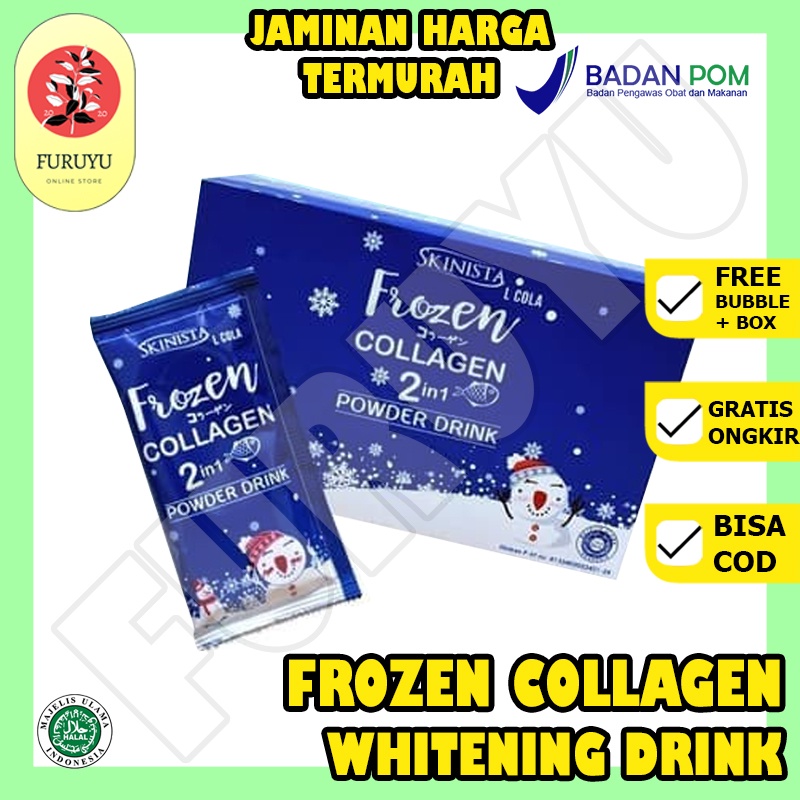 MINUMAN PEMUTIH KULIT PRIA WANITACOLLAGEN KOLAGEN COLAGEN FROZEN COLLAGEN ORIGINAL HALAL BPOM