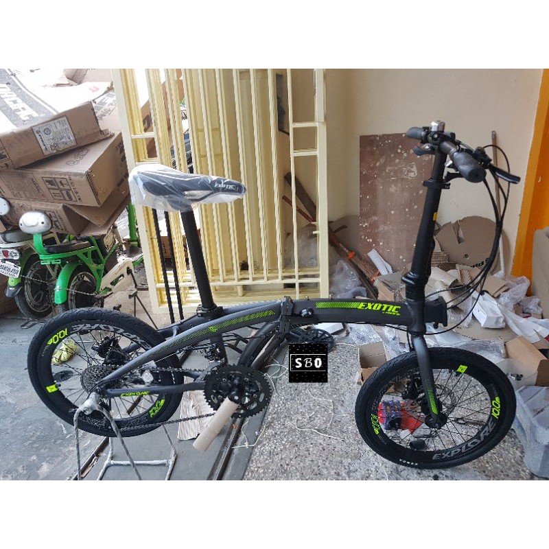 Exotic Explore 10  Alloy 2 kali 10 speed