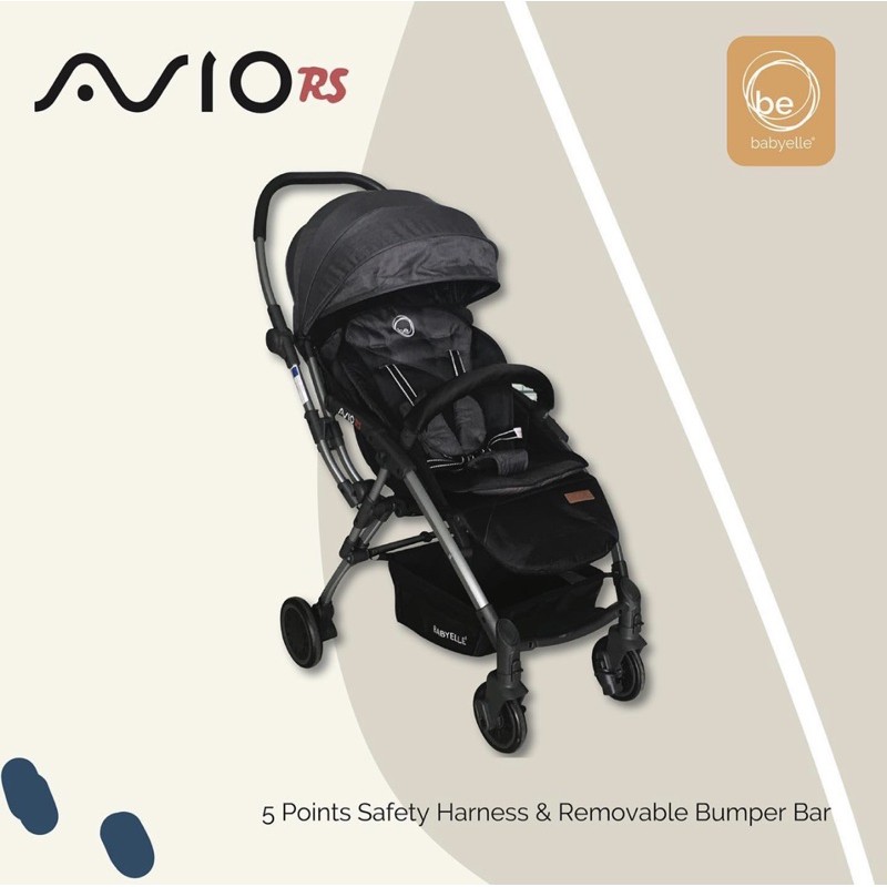 Makassar - Stroller Kereta Bayi BabyElle Avio RS Reversible 939 Hadap Depan Belakang