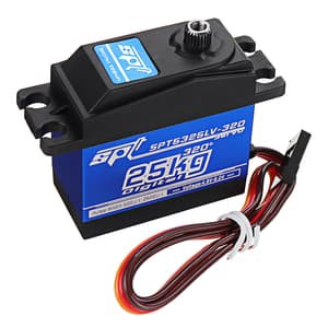 SPT SPT5325LV-360 25KG Digital Servo 360° Large Torque Dual Bearing Metal Gear non po