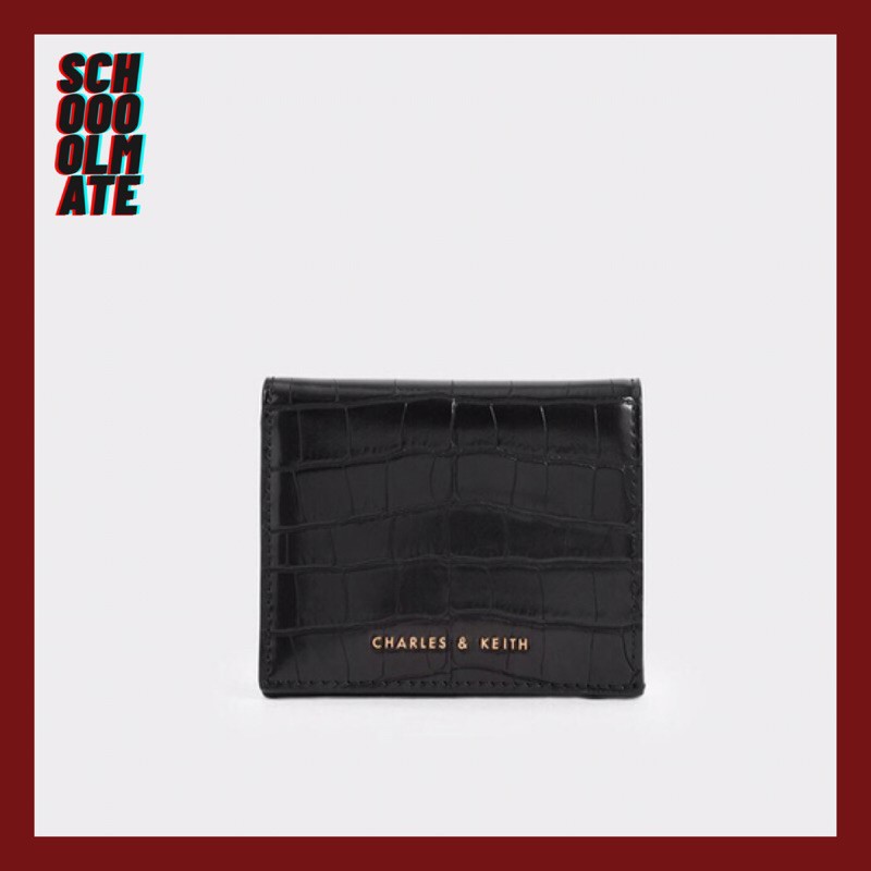 ORIGINAL CHARLES N KEITH Croco Mini Wallet