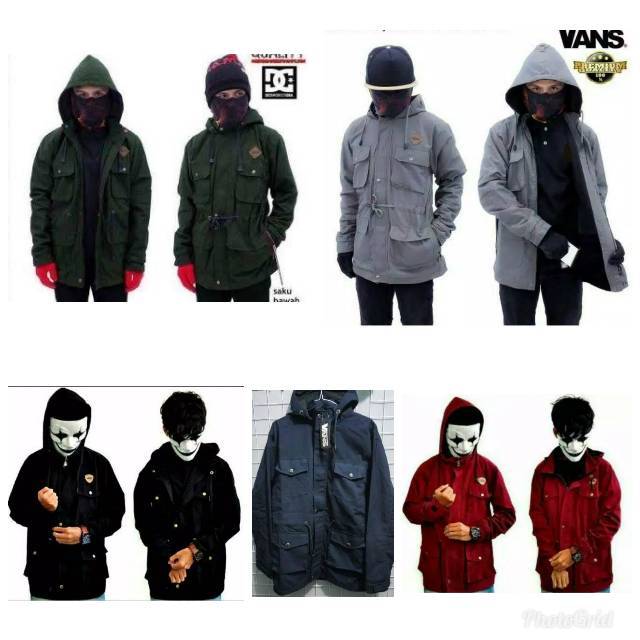 Jaket Pria PARKA CANVAS/Jaket PARKA Pria CANVAS