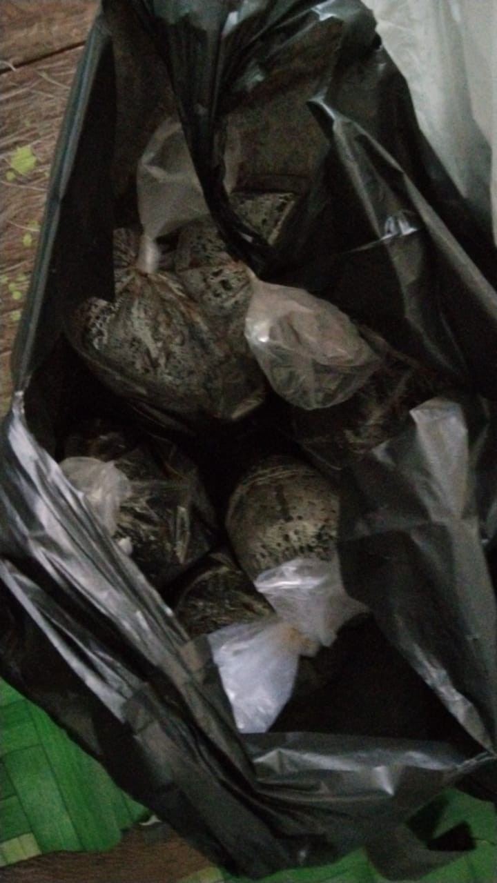 Batik Couple Keluarga Sania Ruffle Ori Ndoro Jowi Dnt Motif Bakung Emas