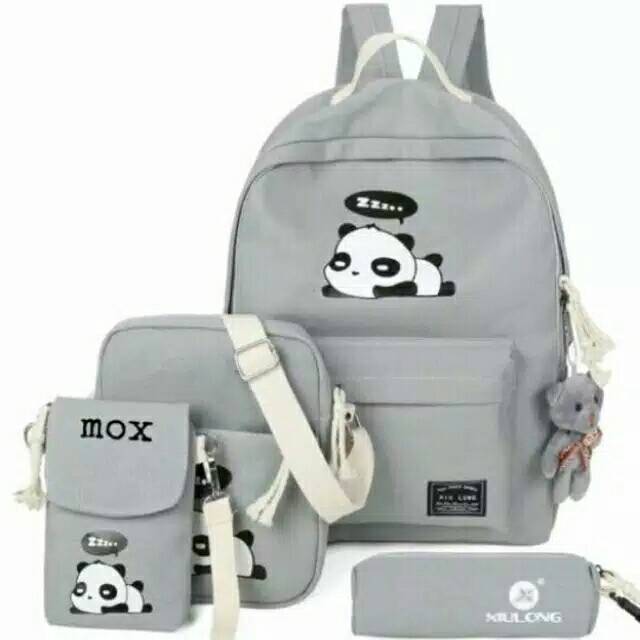 Back Pack Double Decker_Tas Ransel Anak_Lol_Unicorn_Superhero_Paw Patrol_Shopkins Fashion Cewek - PS