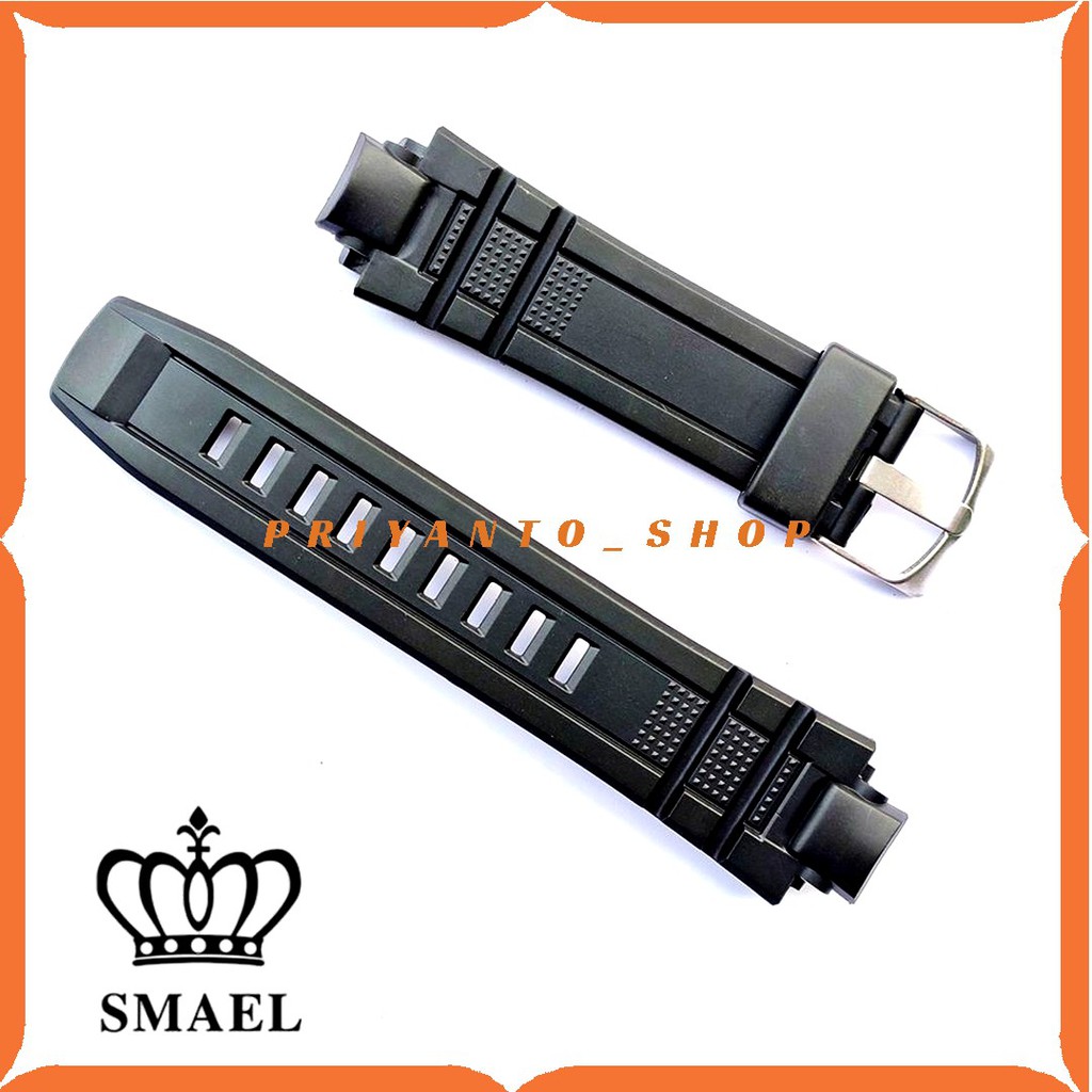 Tali Jam Tangan Smael 1515 SMAEL 1515 Original Oem Strap Rubber