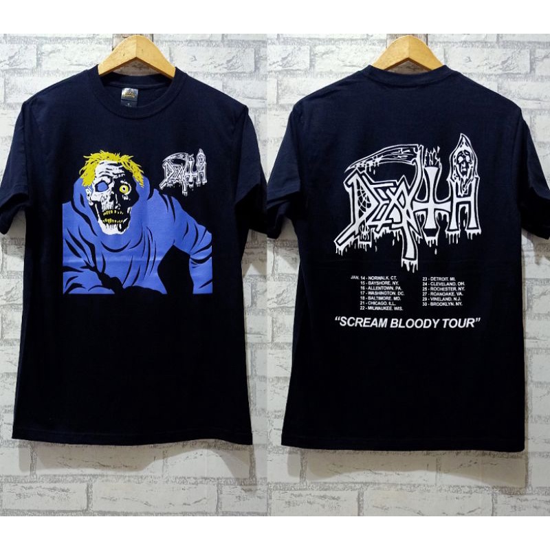 T-Shirt DEATH - Scream Bloody Tour
