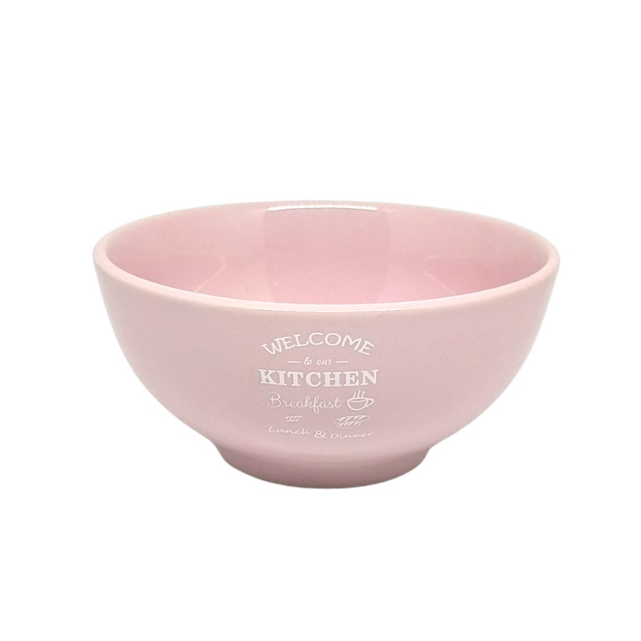 Kedaung Mangkok Stoneware Pastel Pink 6"