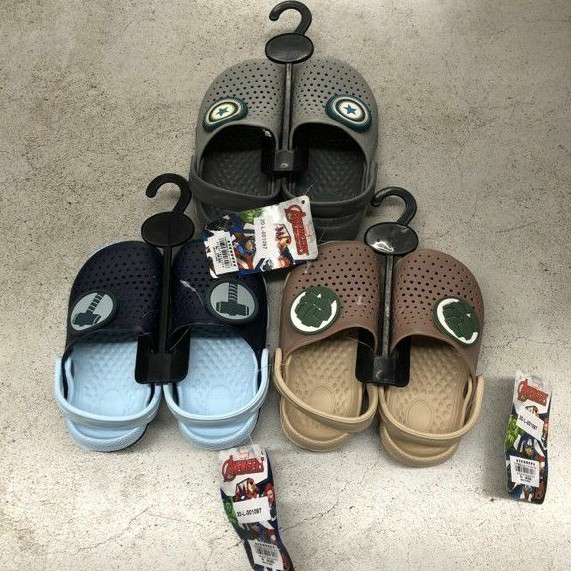 Sandal Zandilac Anak Laki-laki Cowok Slip On Selop Bakpao Baim Avengers Marvel CH730021LK