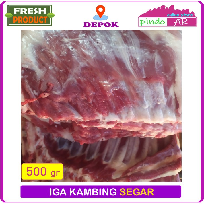 

TULANG IGA KAMBING DAGING TEBAL SUPER DAN SEGAR 500 GRAM