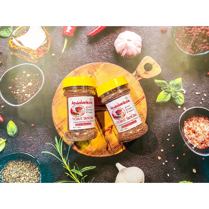 

TERASI SANGRAI ANDALANKOE SUDAH MATANG SIAP SAJI (PREMIUM QUALITY )