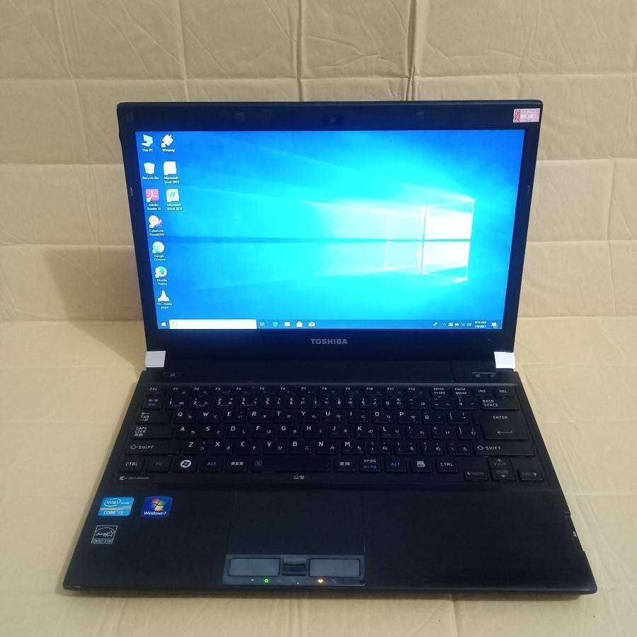 Laptop TOSHIBA Core i3 RAM 4GB HDD 320GB Bekas Second