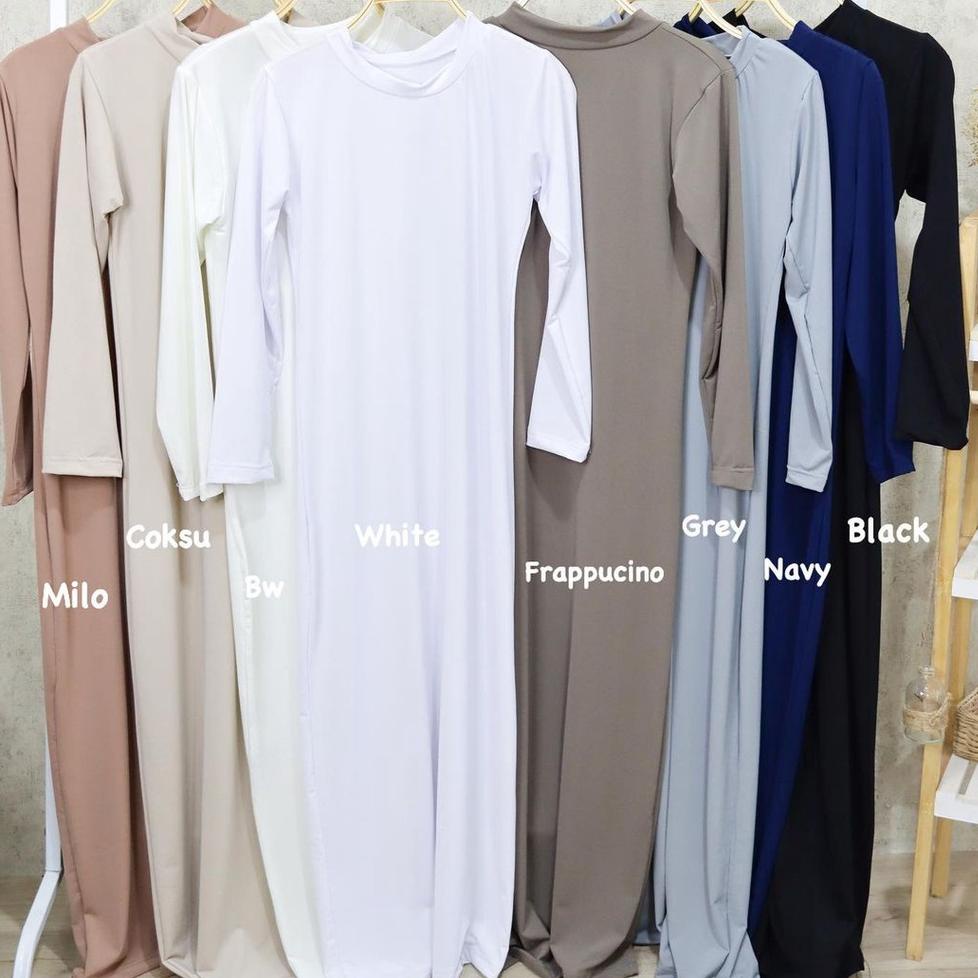 Iner Span Dress Inner Iner Gamis Inner Gamis Inner Dres Iner Dres Manset Turtle Neck Inner turtlenec