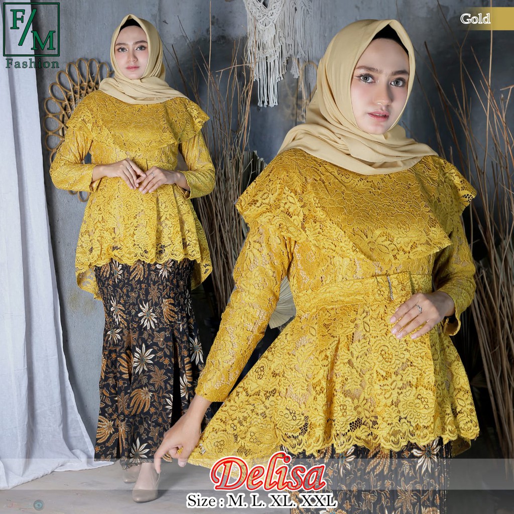 NEW DESIGN  KEBAYA MODERN KEBAYA DELISA BAJU  KEBAYA 