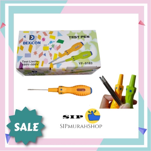 (COD) OBENG TESPEN MAGNET BESAR 17CM PLUS MINUS - Tespen Magnet Besar-Test Pen-Obeng Tes Arus Listrik-Tes Pen