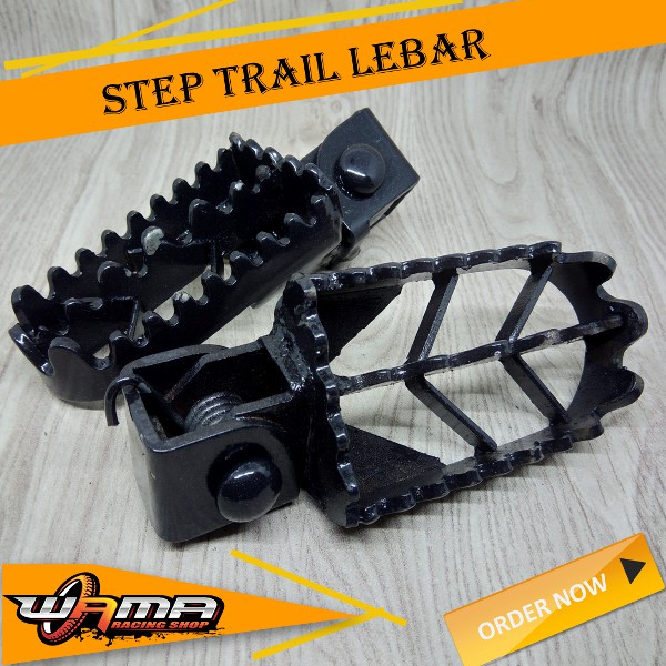 Step Motor Trail Lebar Variasi Modisikasi FootStep