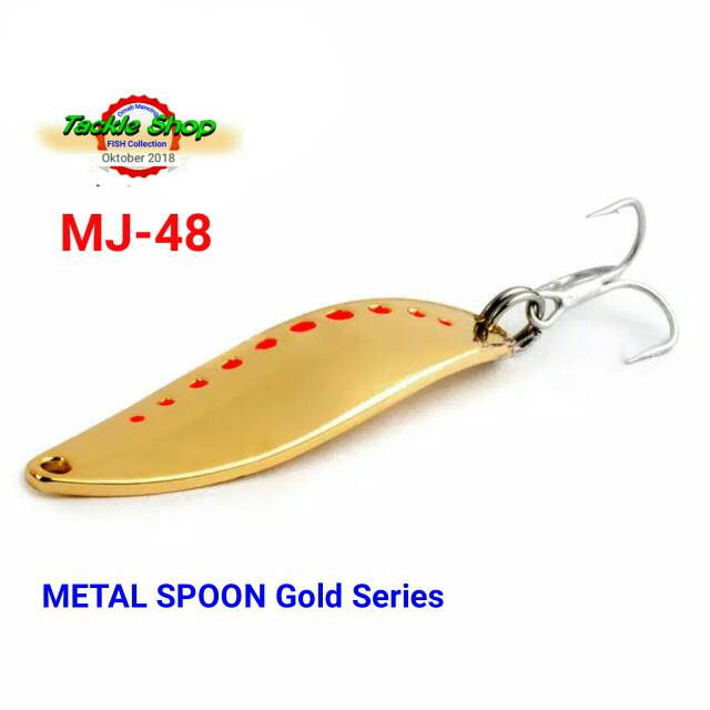 Umpan Metal Spoon VACUMA MUSTAD Gold Series      MJ-48