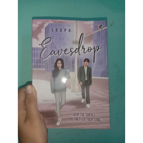 [Preloved Original] Novel Eavesdrop + TTD Penulis - Leefe