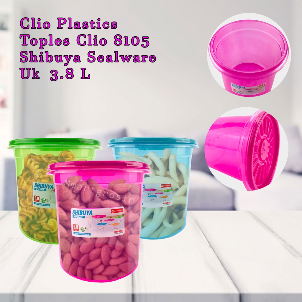 Clio Plastics *  Toples Clio * Shibuya Sealware * 3.8 L * 8105