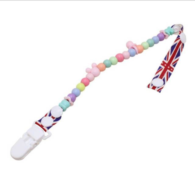 Pacifier&Teether Clipper/Pacifier Holder Chain/Tali Gantungan Empeng POLOS /Rantai Gigitan Bayi-6