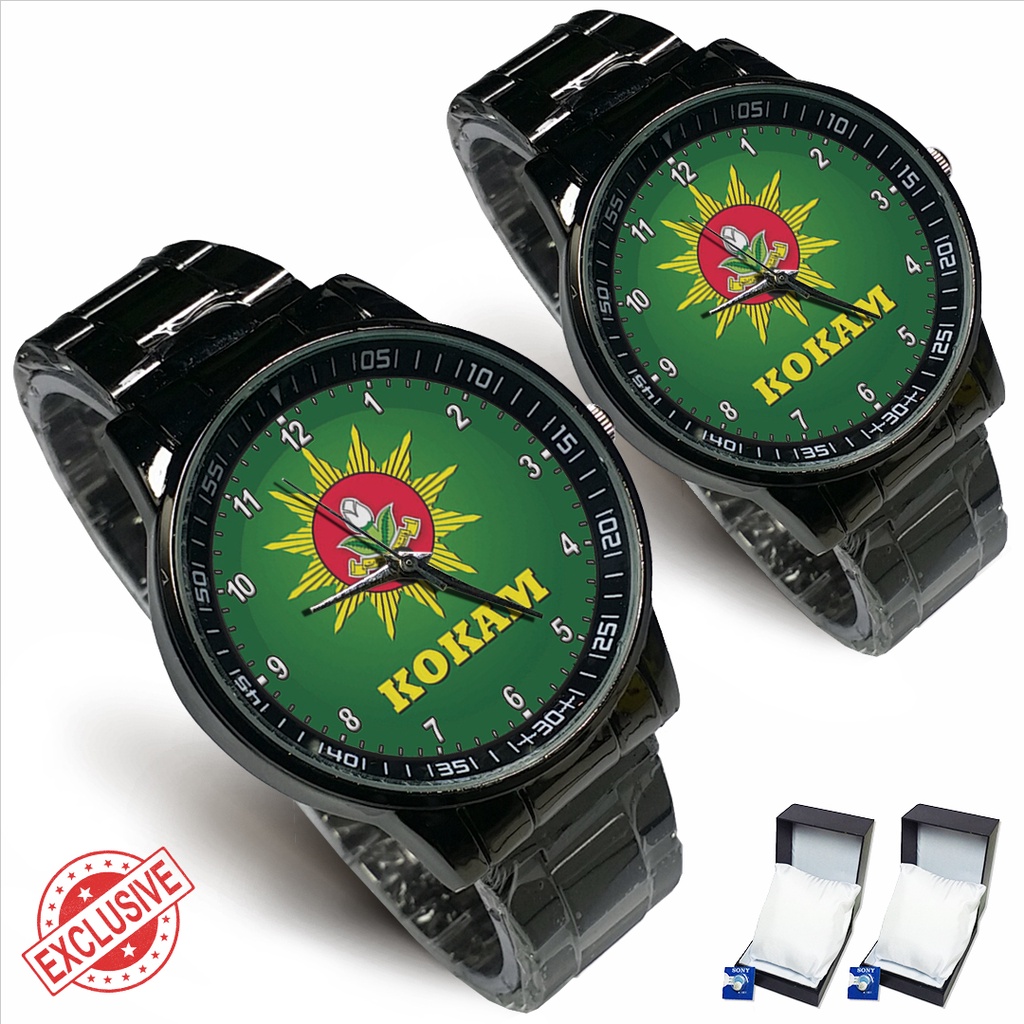 Jam Tangan Rantai Couple KOKAM MUHAMMADIYAH (Mantul)