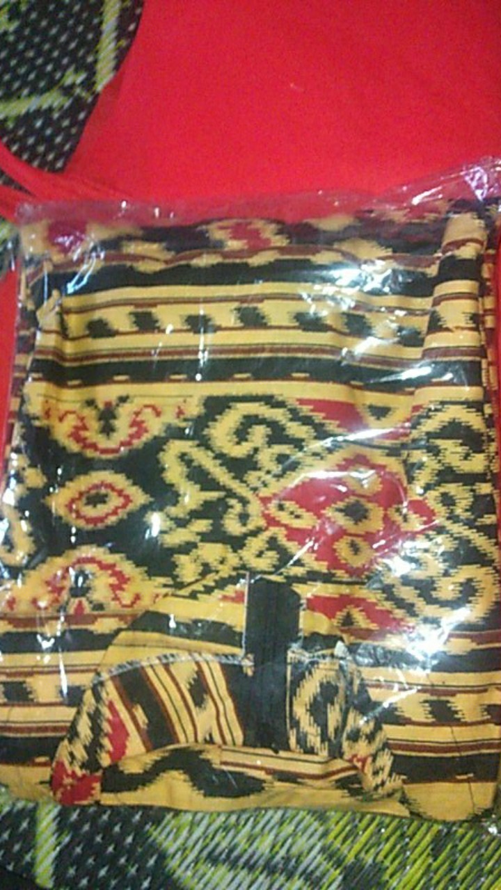Baju Dress Batik Motif Songket