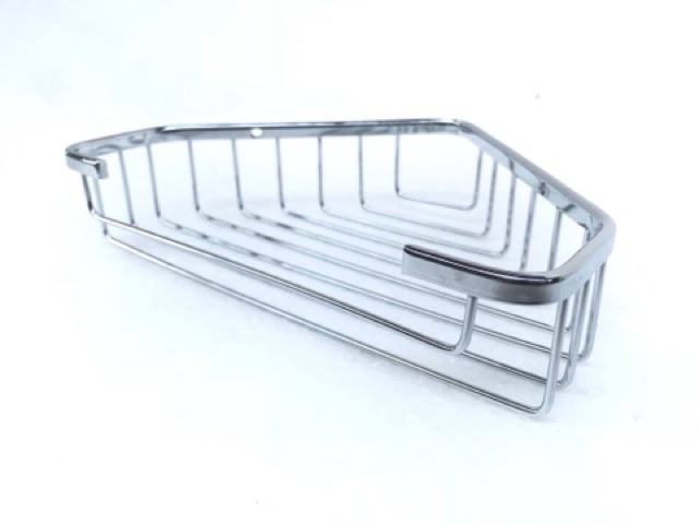 Rak sabun tempat sabun stainless steel segi 3 kawat sudut