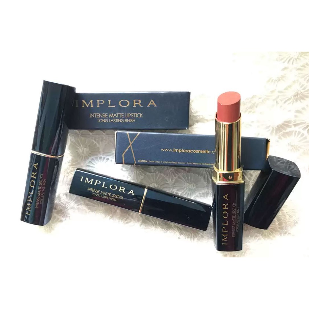 IMPLORA INTENS MATTE LIPSTIK // LIPSTIK IMPLORA LIPSTIK PUTAR