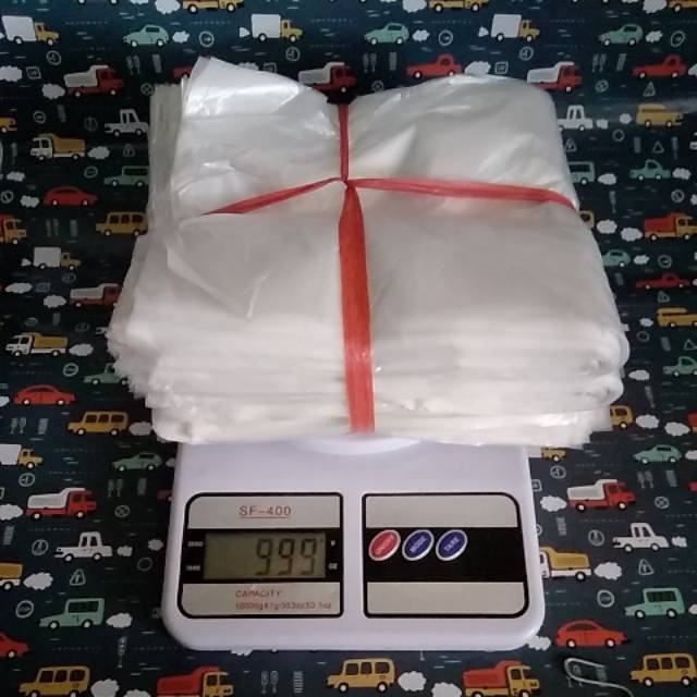 KRESEK BENING / KANTONG KRESEK / KRESEK TIMBANGAN BENING / KRESEK KILOAN ukuran 15cm