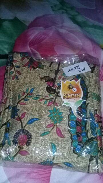 Guvi Tunic Batik Tunik Cendrawasih Batik Cewek Merak Papua Iriana Seragam Batik Kerja Jumbo Xxxl