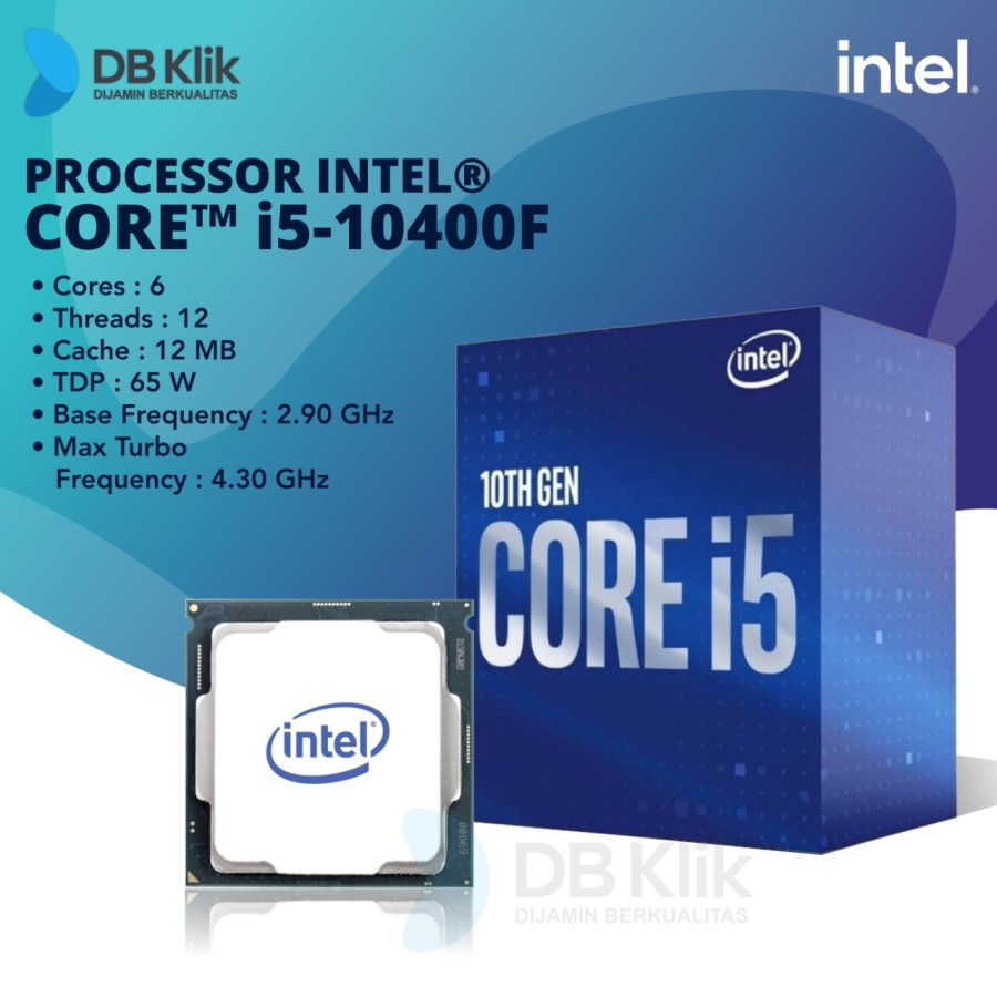 Processor Intel Core i5-10400F Box