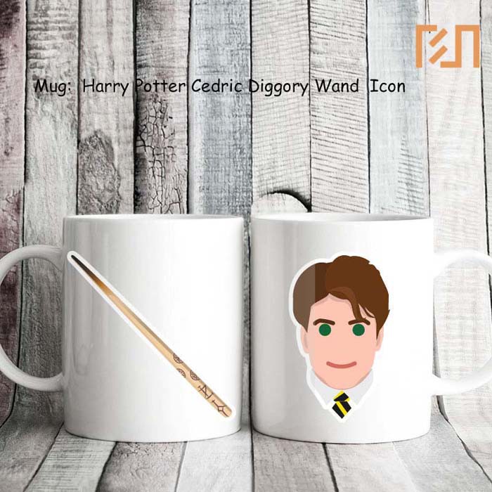 Mug Harry Potter Cedric Diggory Wand icon