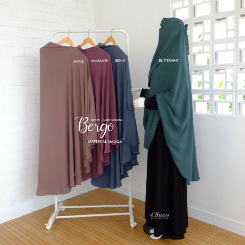 BERGO LEIA MALIQA BY ALHAURAA (HANYA BERGO)