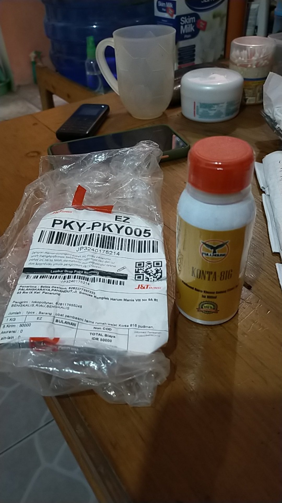 Obat Pembasmi Hama Rumah Walet Konta 816 Pudiman