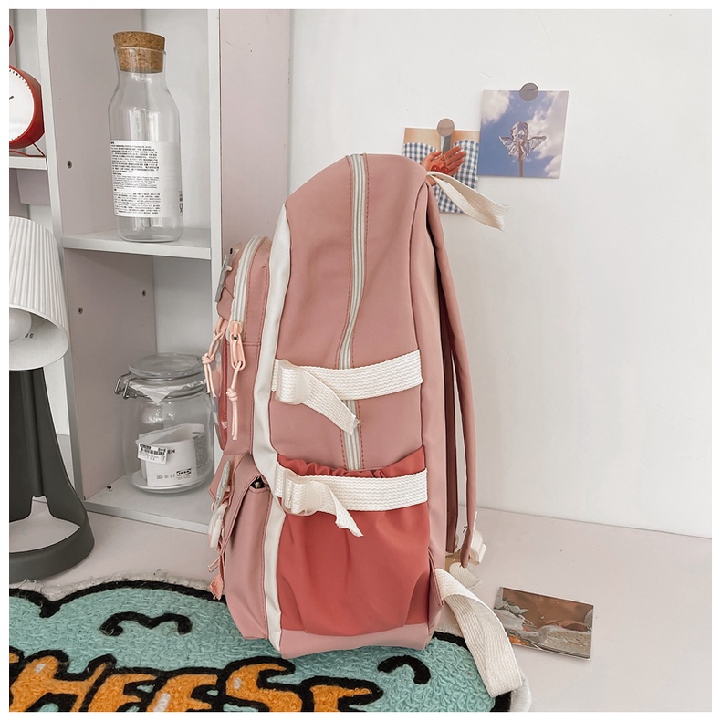 PROMO WYK97 Tas Ransel Wanita Pria Bubble Sekolah Kuliah Backpack School Impor TKM