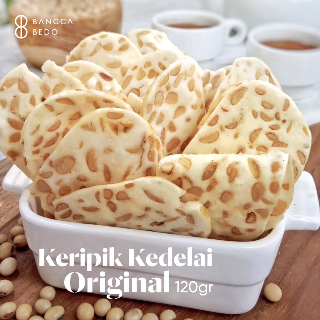

Keripik Kedelai Original Lezat, Kriuk, Bikin Nagih 120gr - Bangga BEDO