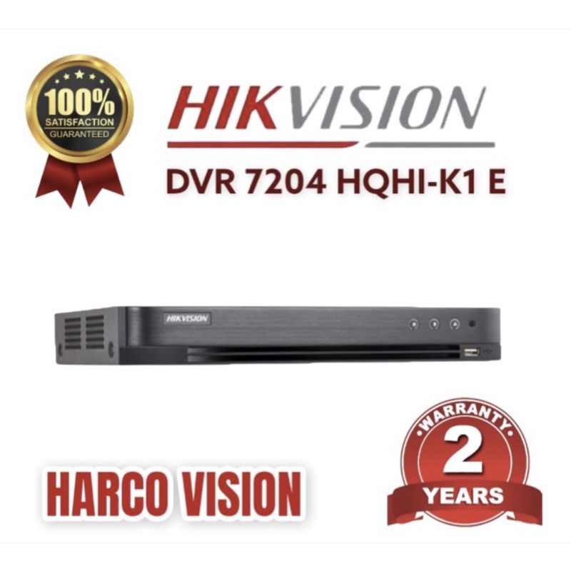 DVR HIKVISION 8 CHANNEL DS 7208HQHI K1 E SUPPORT CAMERA AUDIO 8CH