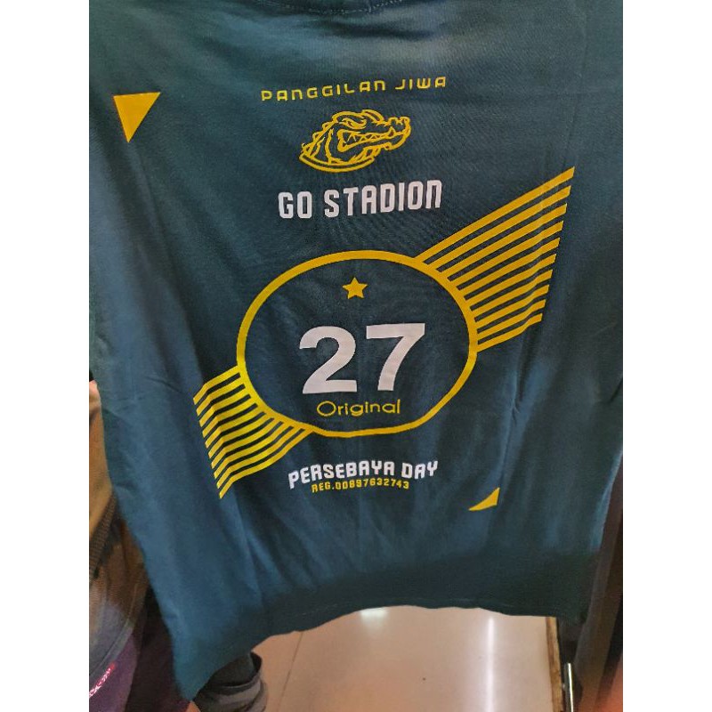 KAOS PANGGILAN JIWA GO STADION BONEK PERSEBAYA