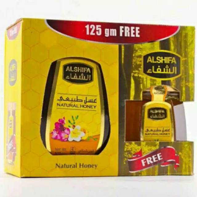 

MADU ALSHIFA NATURAL HONEY 500gms + 125gms