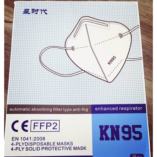Masker KN95 FFP2 10 pcs per box