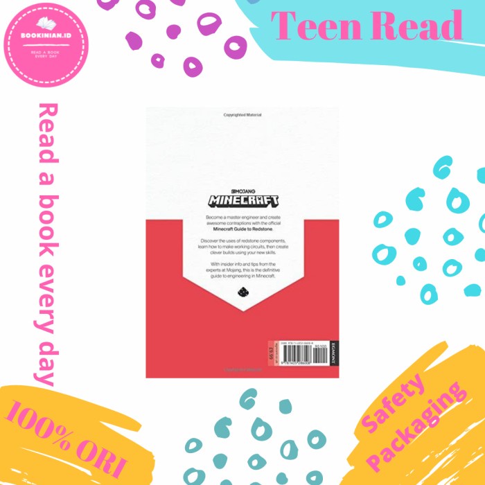 SIAP KIRIM Minecraft Guide To Redstone : An Official Minecraft Book From Mojang TERBATAS
