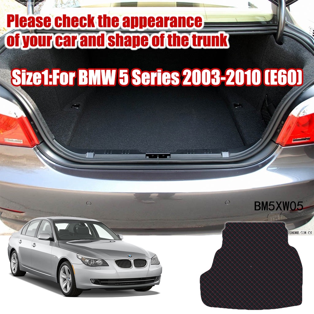 Matras Bagasi Mobil Bahan Kulit Premium Untuk BMW F10 G30 E60 F07 5 Series 2003-2019 2020 2021