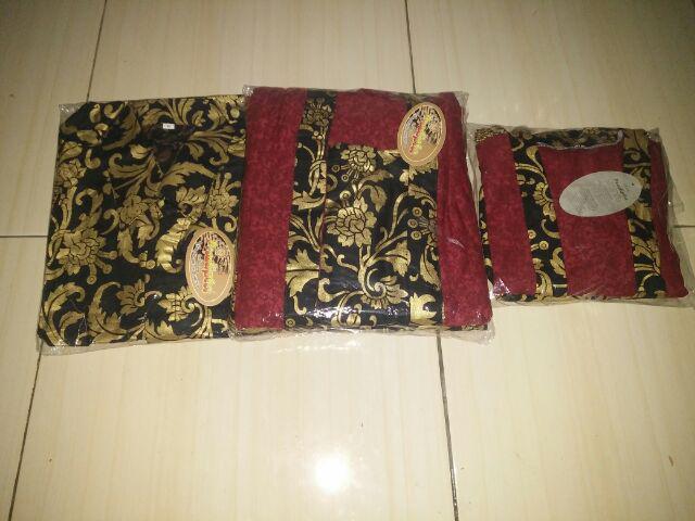 Batik Couple Keluarga R&b Lilit,bahan Katun Prada Mix Embos