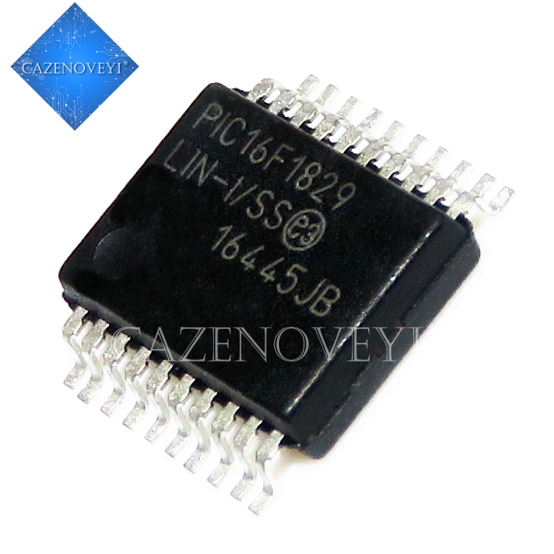 10pcs Ic Pic16F1829-I / Ss Pic16F1829Iss Pic16F1829 Ssop-20