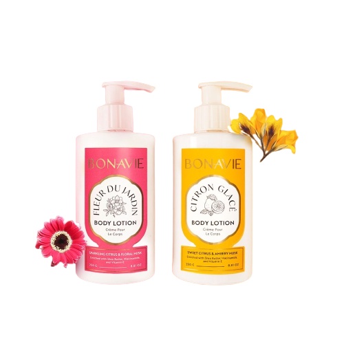 Bonavie Body Lotion Package Fleur du Jardin &amp; Citron Glace