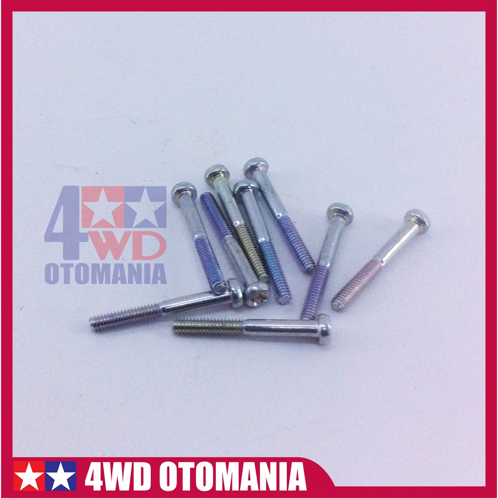 Tamiya # Mini 4WD Baut Naga 2x18mm (10 Pcs) - H.G