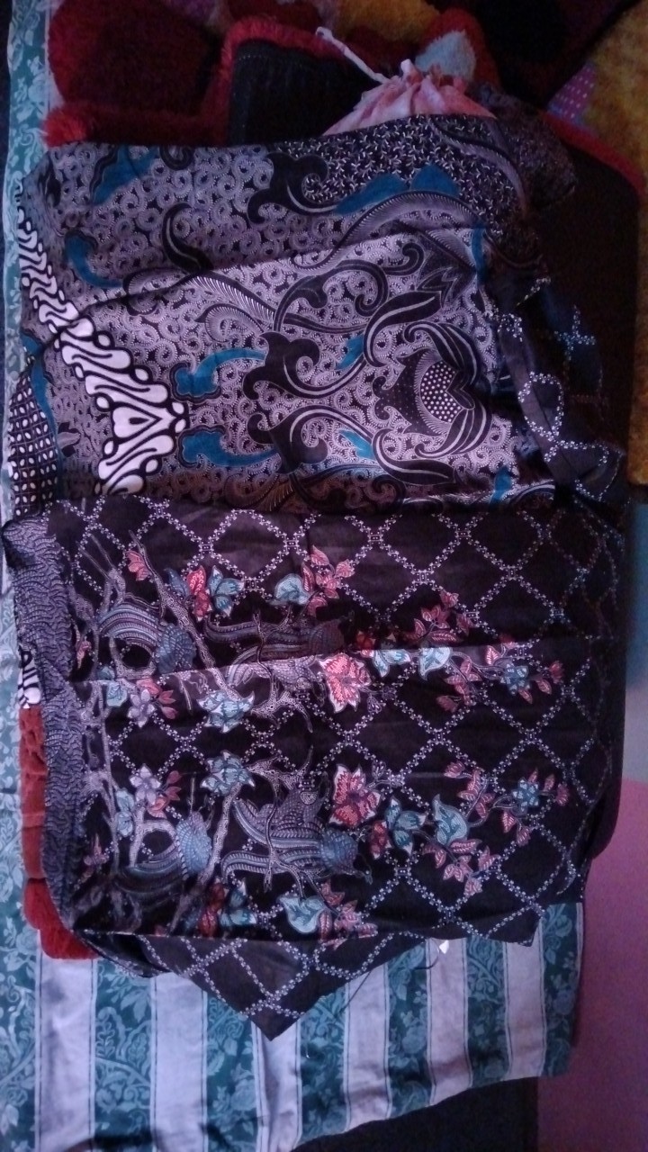 Baju Batik Tunik Wanita Modern Elagan Formal Seragam Batik Kantor Kerja Motif Terbaru