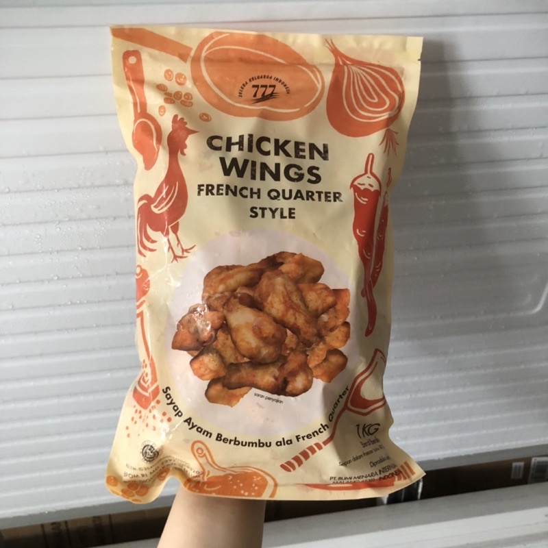 

777 Chicken Wings New Orleands 1kg