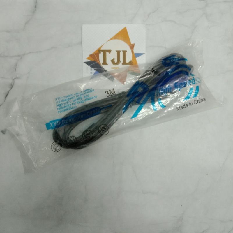 Kabel vga 3 meter / kabel vga to vga 3meter / vga 3m