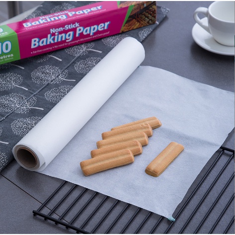 Baking Paper Kertas Minyak Baking Kertas Roti Alas Roti Silicone Oil Paper - Non-Stick Kertas Roti Baking Paper 5M/10M / Baking Paper Kertas Baking Kertas Roti Alas Roti Silicone Oil Paper Alay Pemanggang Peralatan Dapur Termurah Premium Pemanggang Kue