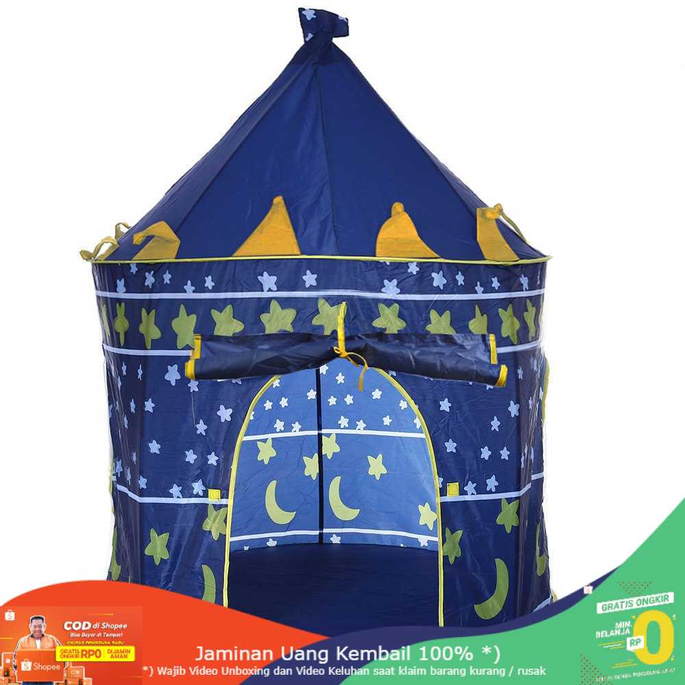 (BISA COD) RVOSTR ROXPORT Tenda Bermain Anak Model Castle Kids Portable Tent - KL9999